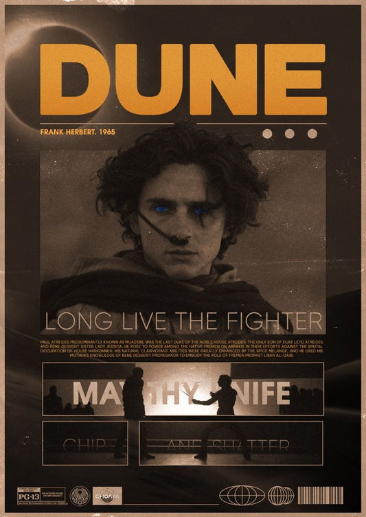 DUNE POSTER|MOVIE POSTER|