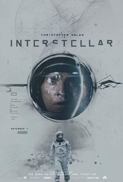 INTERSTELLAR POSTER|MOVIE POSTER|