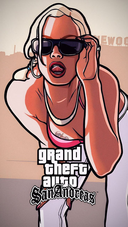 GTA POSTER|VIDEO GAME POSTER|