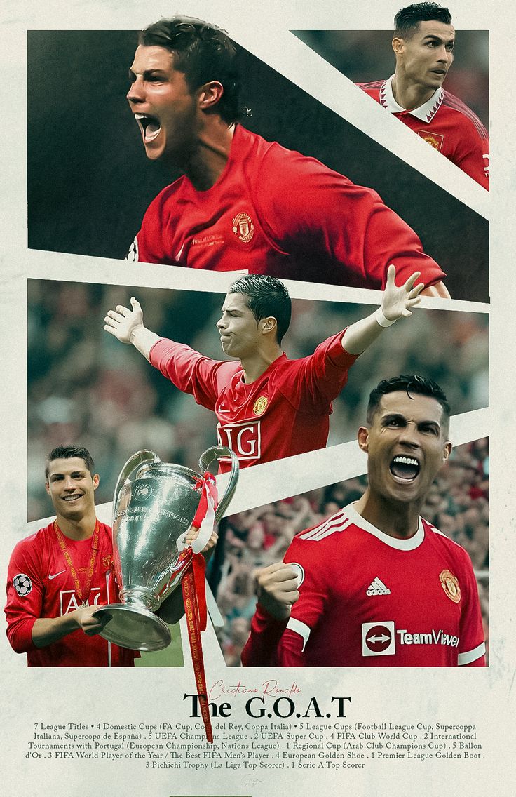 CRISTIANO RONALDO POSTER|FOOTBALL POSTER|