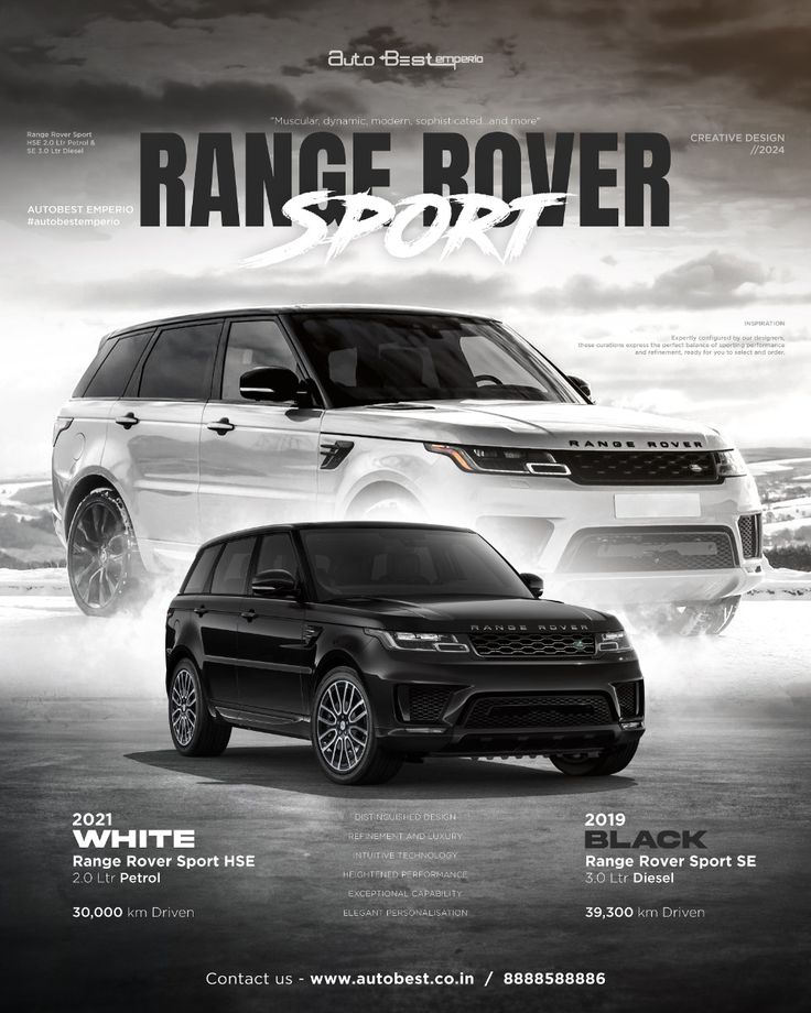 RANGE ROVER SPORTS POSTER