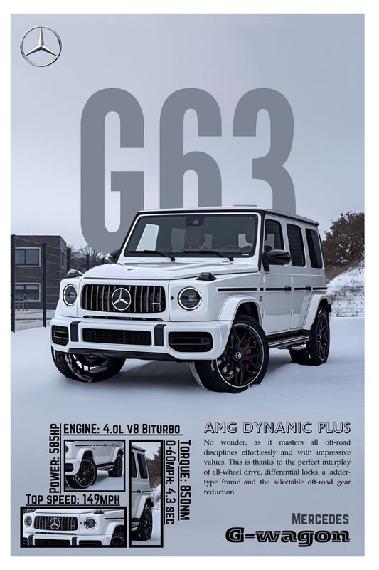 G WAGON POSTER