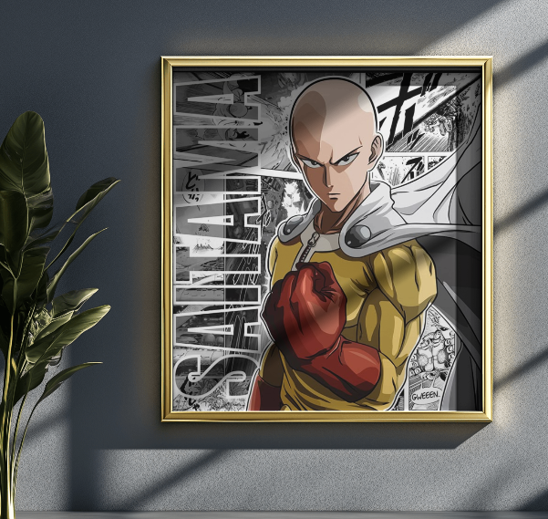 SAITAMA POSTER|ANIME POSTER|