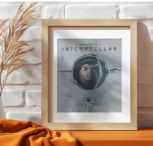 INTERSTELLAR POSTER|MOVIE POSTER|