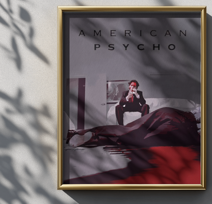 AMERICAN PSYCHO|MOVIE POSTER|