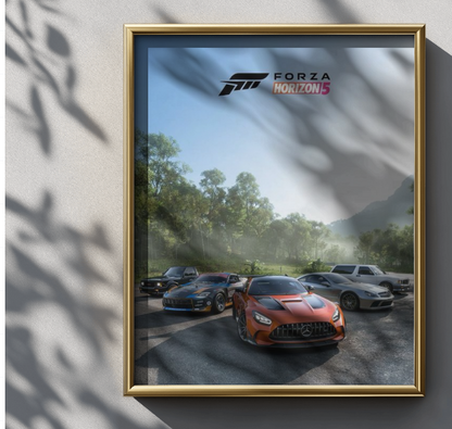 FORZA HORIZON POSTER|VIDEO GAME POSTER|