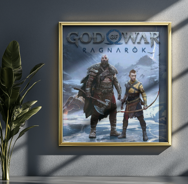 GOD OF WAR POSTER|VIDEO GAME POSTER|