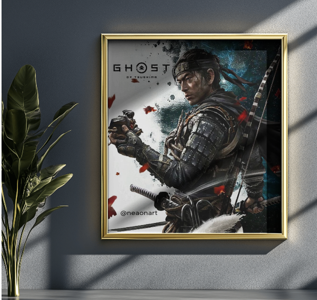 GHOST POSTER|VIDEO GAME POSTER|