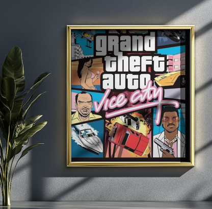 GRAND THEFT AUTO POSTER|VIDEO GAME POSTER|