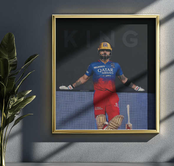 VIRAT KOHLI POSTER|CRICKET POSTER|