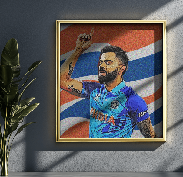 VIRAT KOHLI POSTER|CRICKET POSTER|