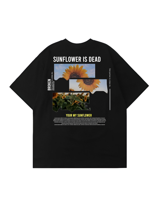 Sunflower Is Dead Oversized T-shirt