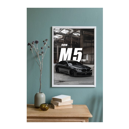 BMW M5 F90|CAR POSTER|