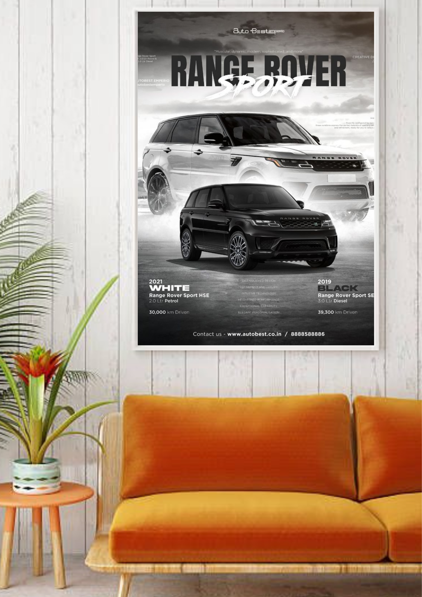 RANGE ROVER SPORTS POSTER