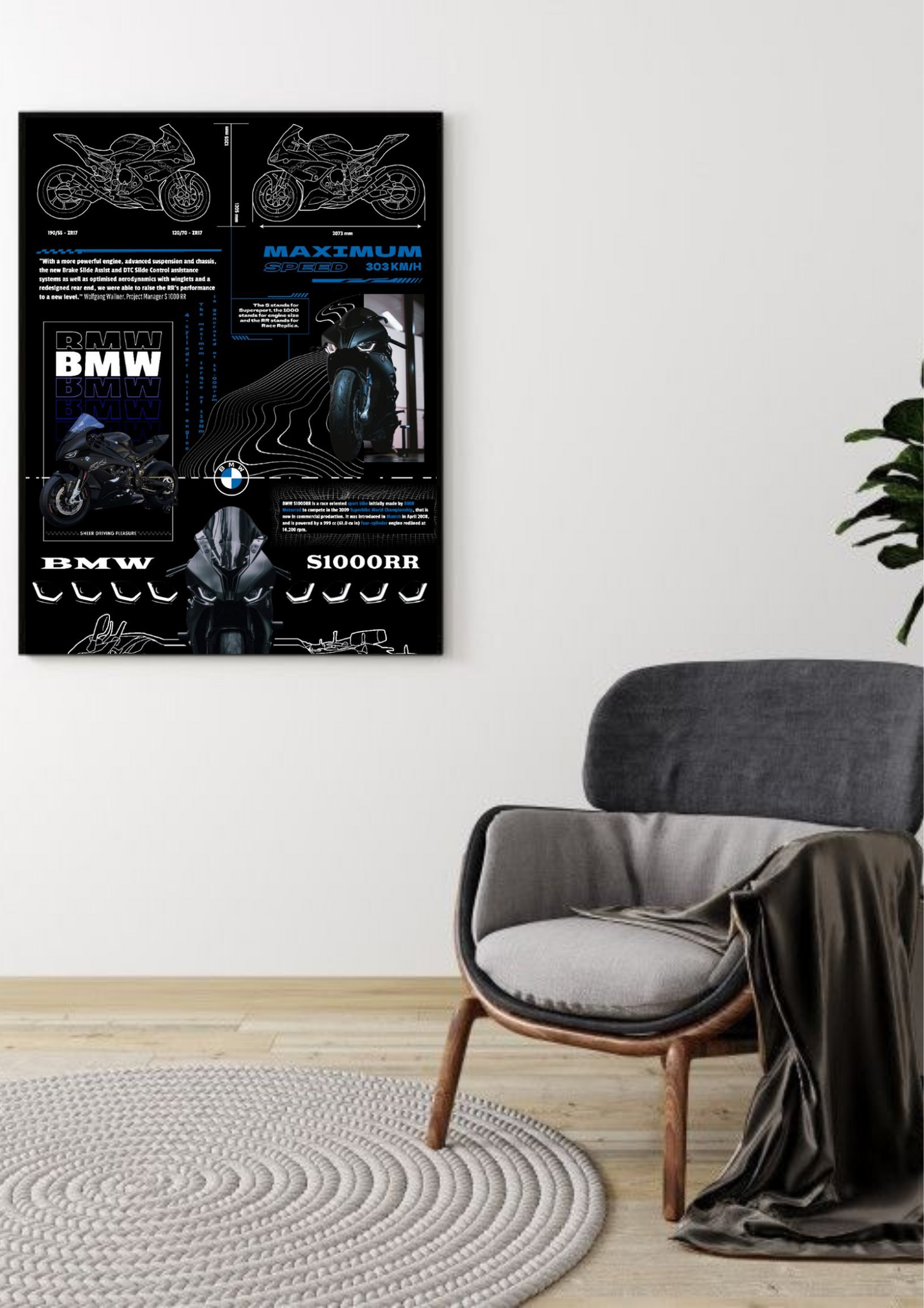 BMW S1000RR POSTER