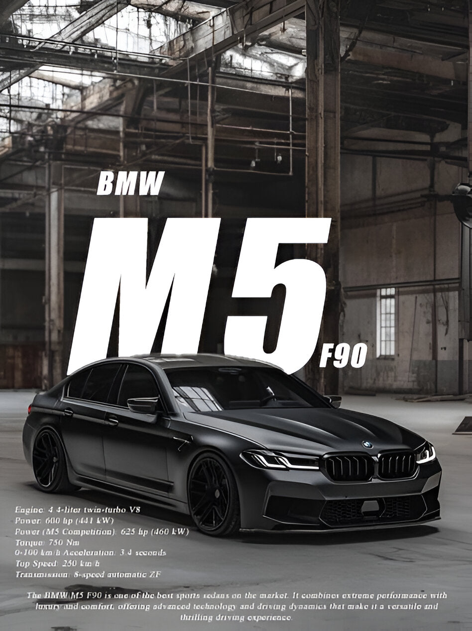 BMW M5 F90|CAR POSTER|