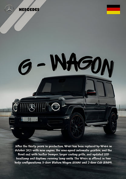 G-WAGON|CAR POSTER|