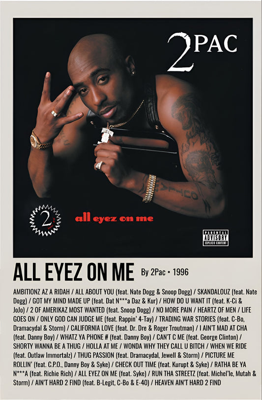 2PAC|MUSIC POSTER|#01