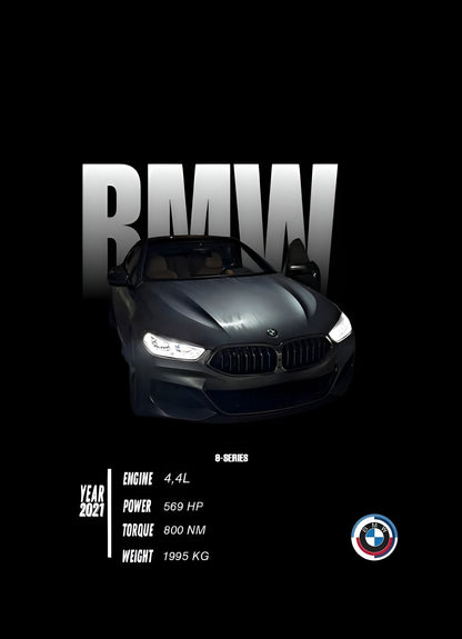 BMW M5 COMPETITION|CAR POSTER|