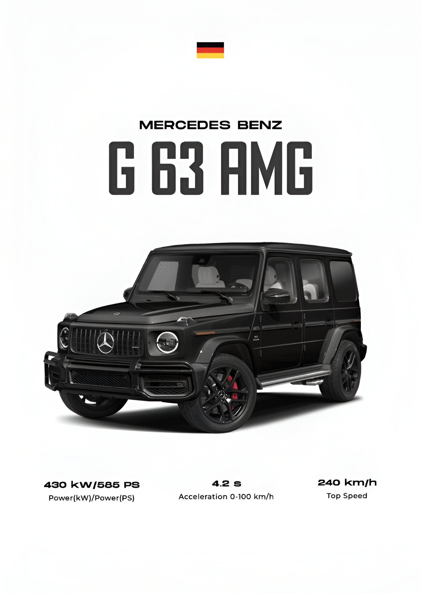 G WAGON|CAR POSTER|#02