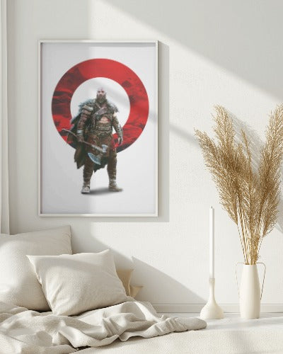 GOD OF WAR|KRATOS|POSTER